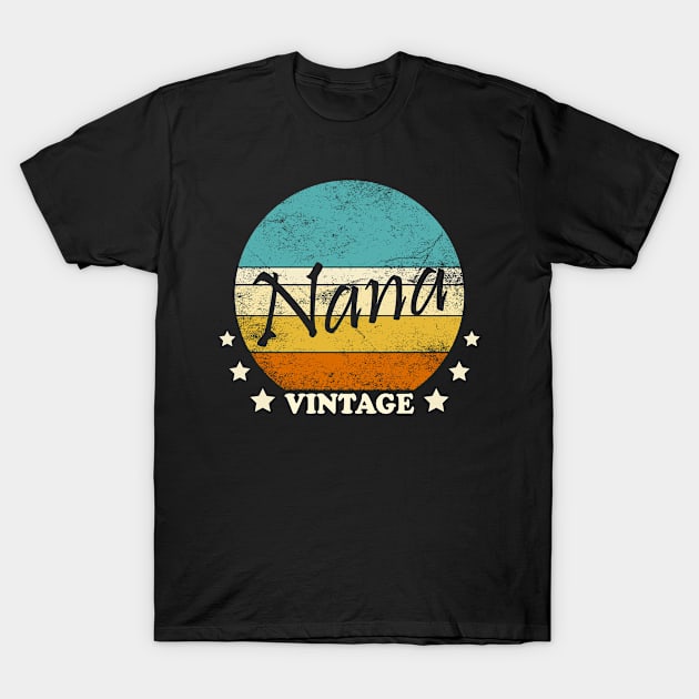 Nana vintage T-Shirt by Inyourdesigns